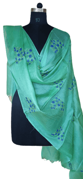 Tussar silk duptta silkzon.in